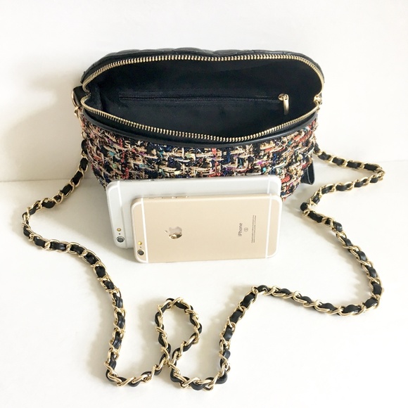 Multicolor Waist Bag Fanny Pack Quilted Handbag - Picture 6 of 8